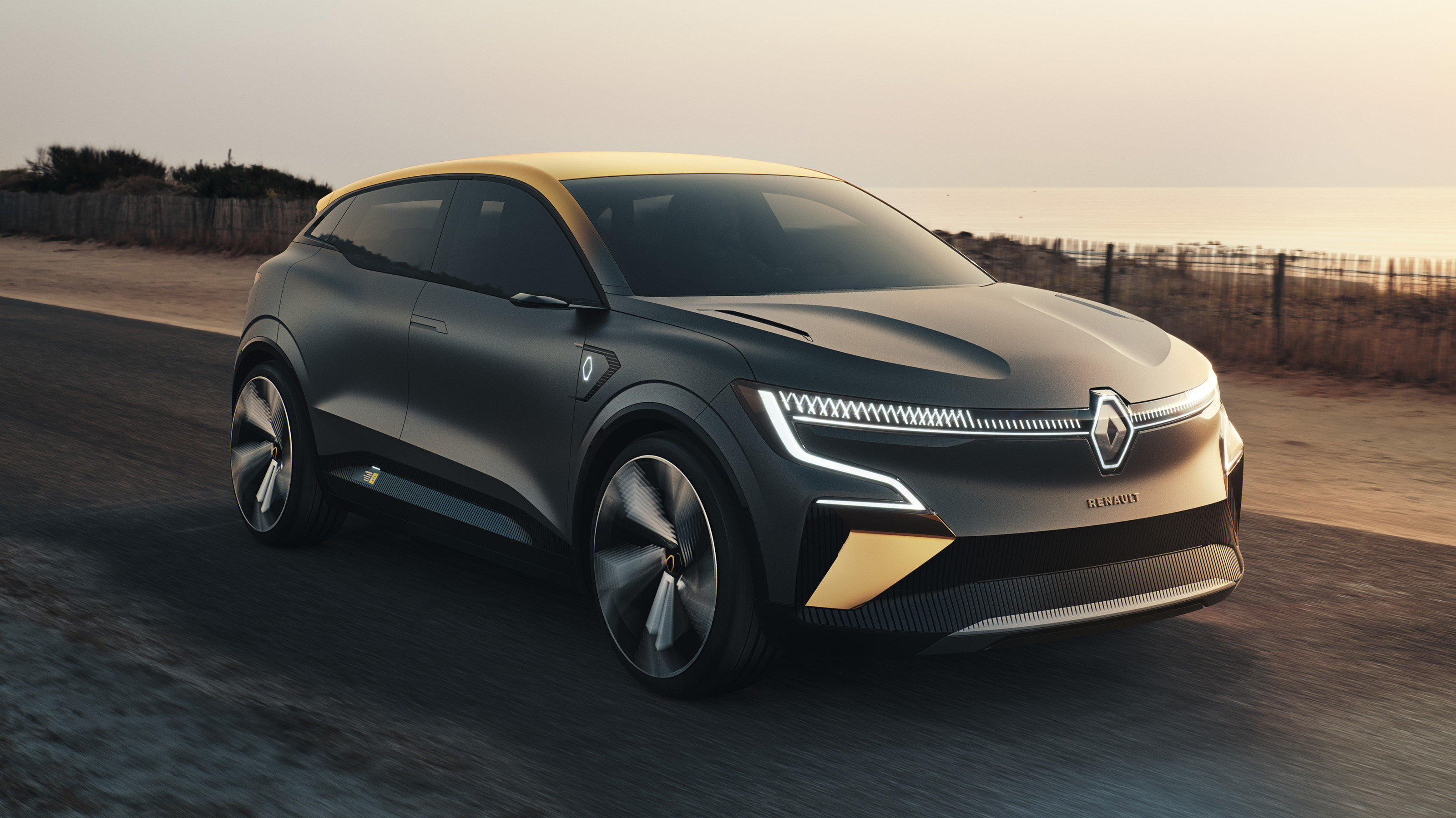 Renault Megane eVision concept previews 2022 electric 